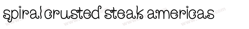 spiral crusted steak americas test kitchen字体转换
